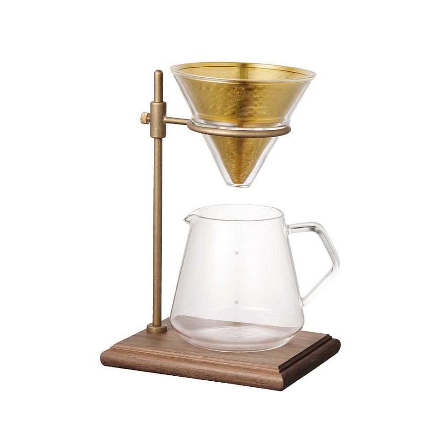 Dryckesgods SLOW COFFEE STYLE SPECIALTY | Scs-S02 Brewer Stand Set 4 Koppar Brun