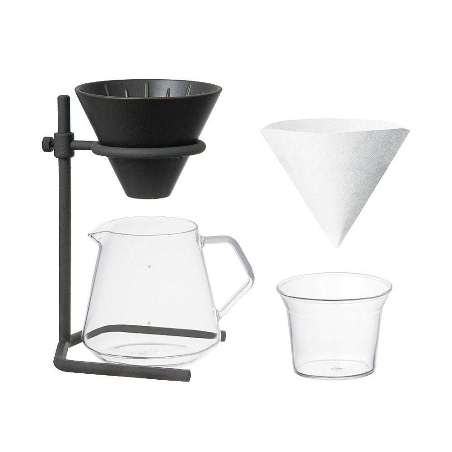 Dryckesgods SLOW COFFEE STYLE SPECIALTY | Scs-S04 Brewer Stand Set 4 Koppar Svart-No-Color