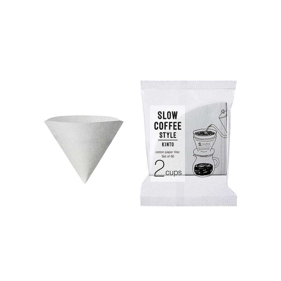 Dryckesgods SLOW COFFEE STYLE | Scs Bomullspappersfilter 2 Koppar Klar