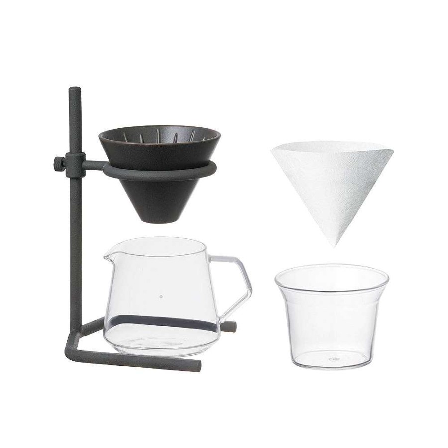 Dryckesgods SLOW COFFEE STYLE SPECIALTY | Scs-S04 Brewer Stand Set 2 Koppar Svart-No-Color