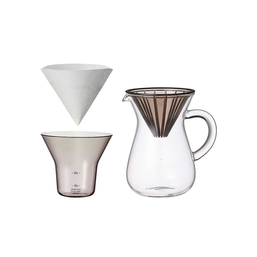 Dryckesgods SLOW COFFEE STYLE | Scs Kaffekaraff Set 2 Koppar Gra-Ingen-Farg